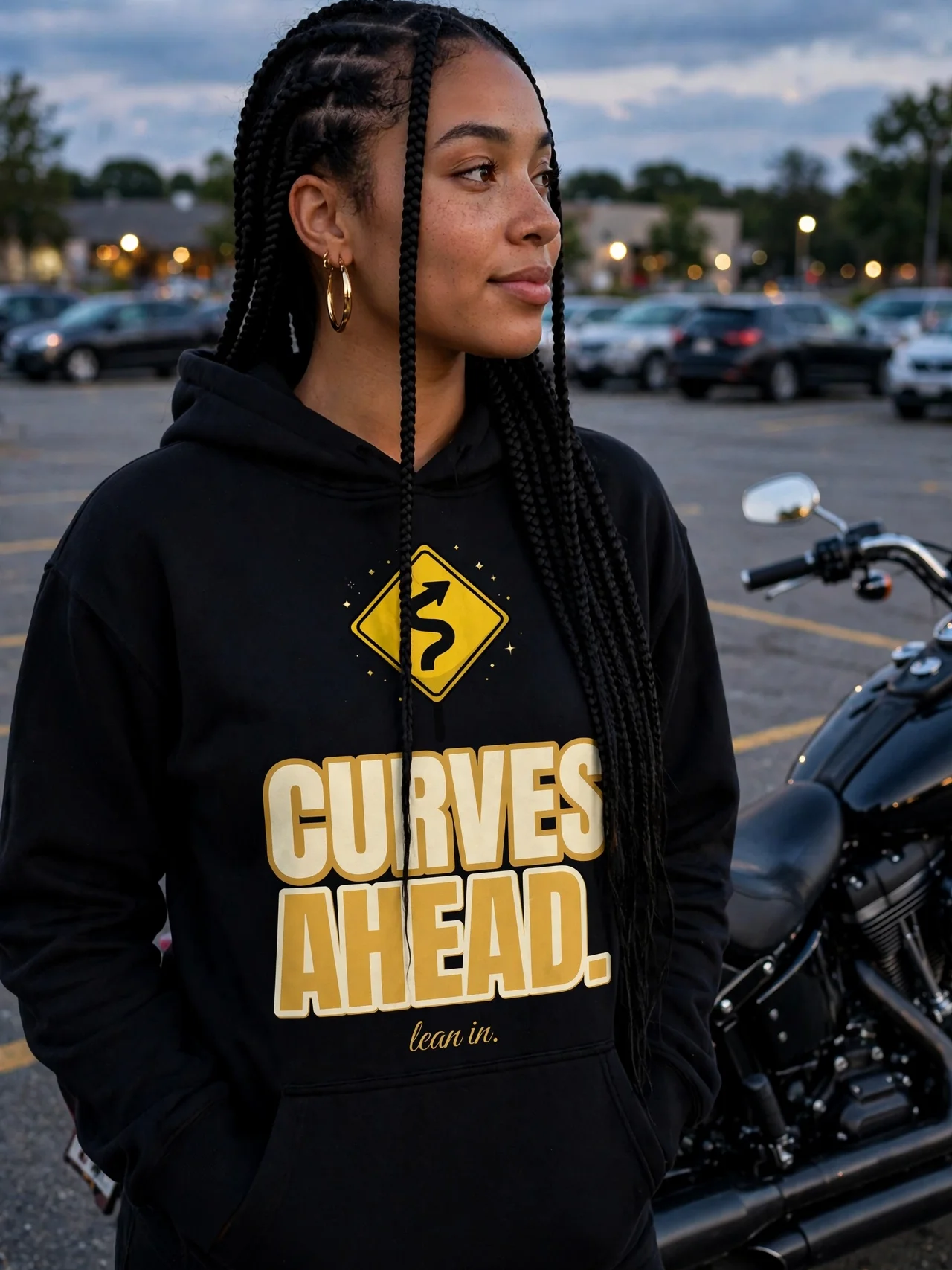 Curves Ahead Hoodie product image (89)