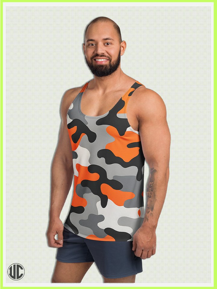 Riot Urban Camo – Men’s Tank Top product image (1)