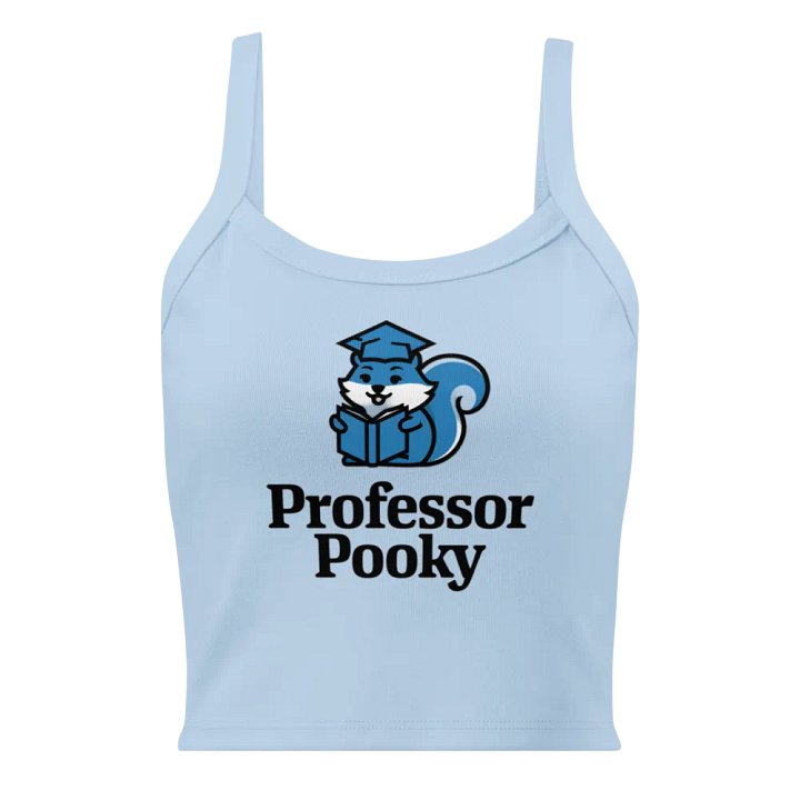 Professor Pooky's Graduation Cap Tank Top product image (1)