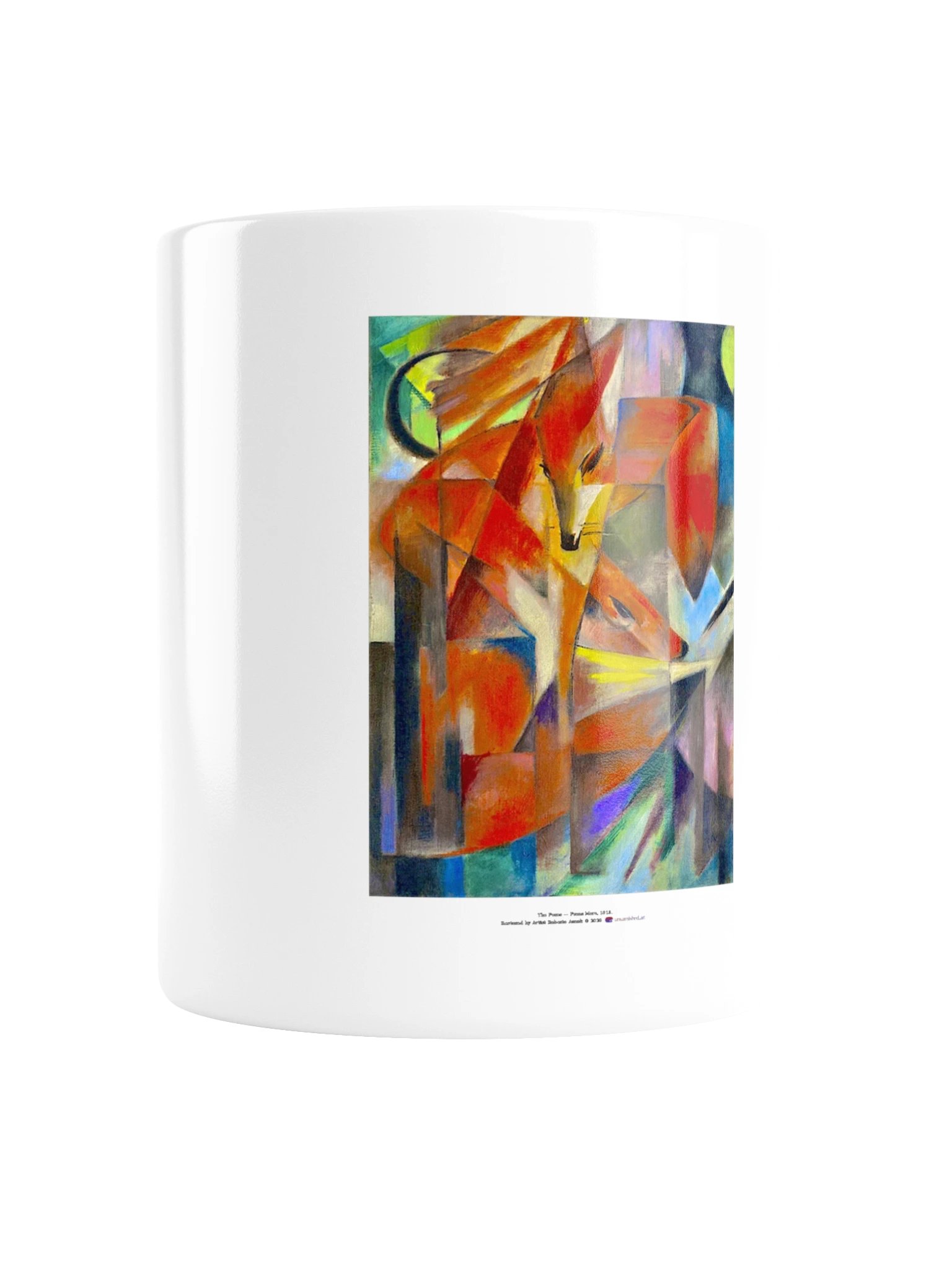 The Foxes — White Mug product image (2)
