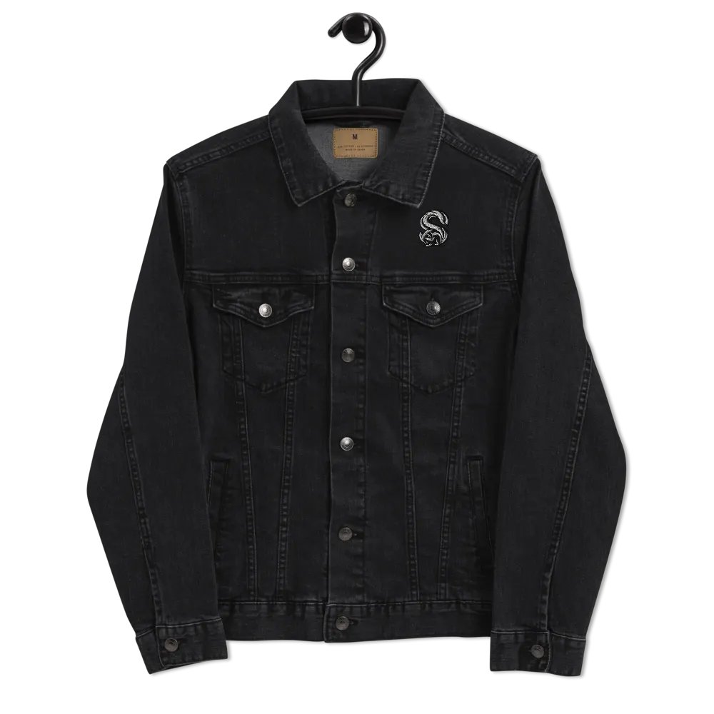 Skunk Graphic Denim Jacket product image (7)
