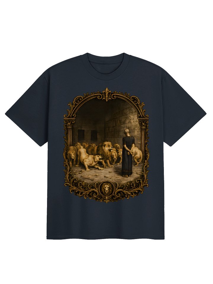 Camiseta "Daniel en el Foso de los Leones" – Fe y Valentía product image (1)