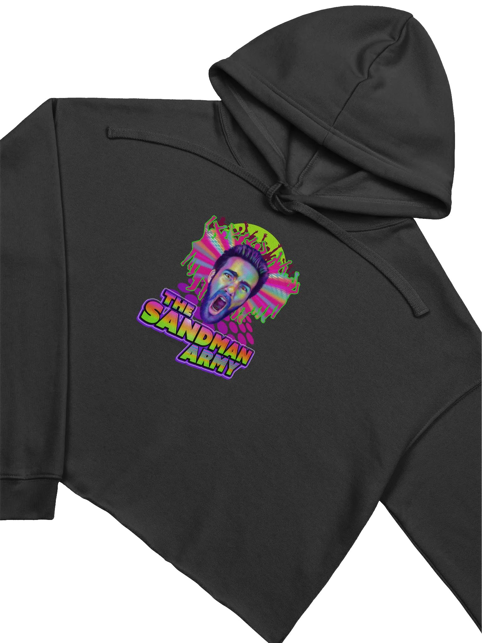 Sandman Army Hype Crop Hoodie product image (3)