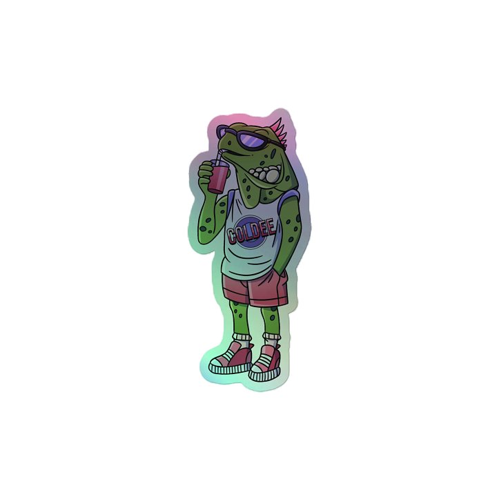 The famous Coldee Mascot Sticker product image (2)