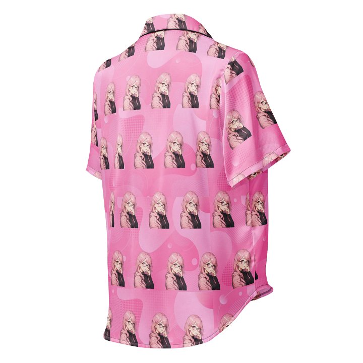 (PINK WAIFU) K Women's Short Sleeve Pajama Top product image (2)