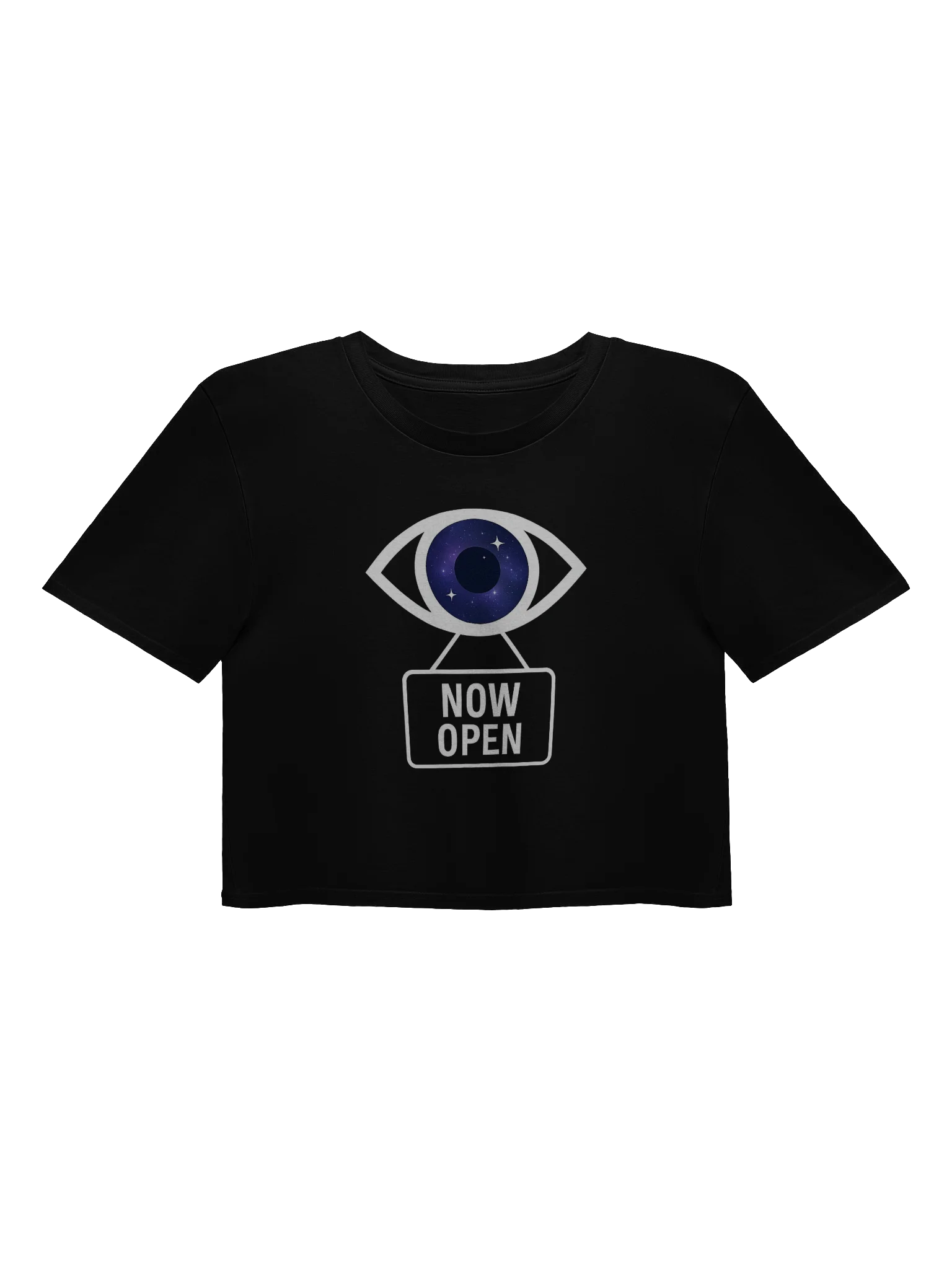 THIRD EYE NOW OPEN CROP TEE product image (1)