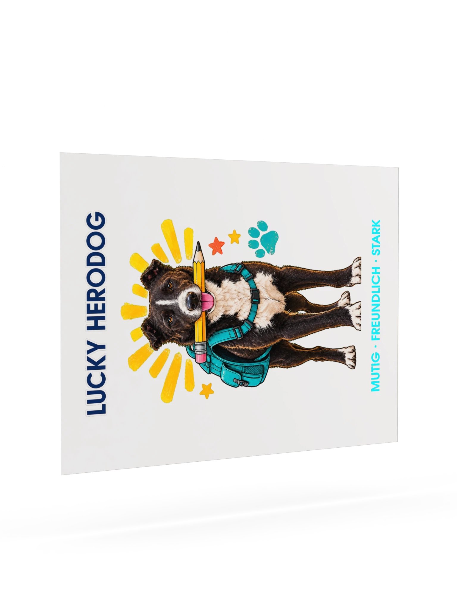 DogKids Schulanfänger Poster – Lucky HeroDog product image (79)