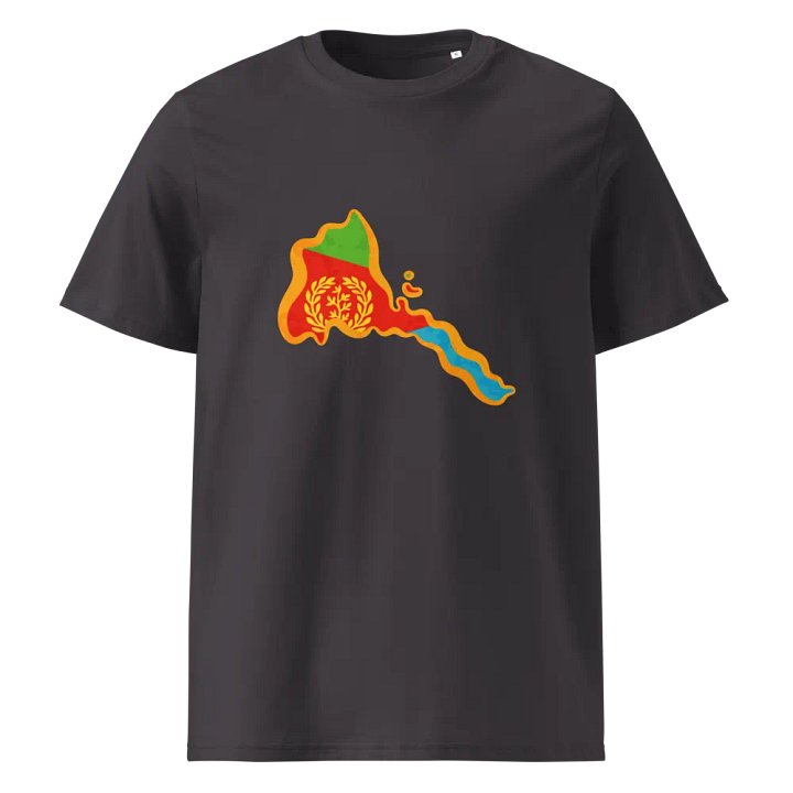 Eritrean Flag Emblem Organic T-Shirt product image (5)