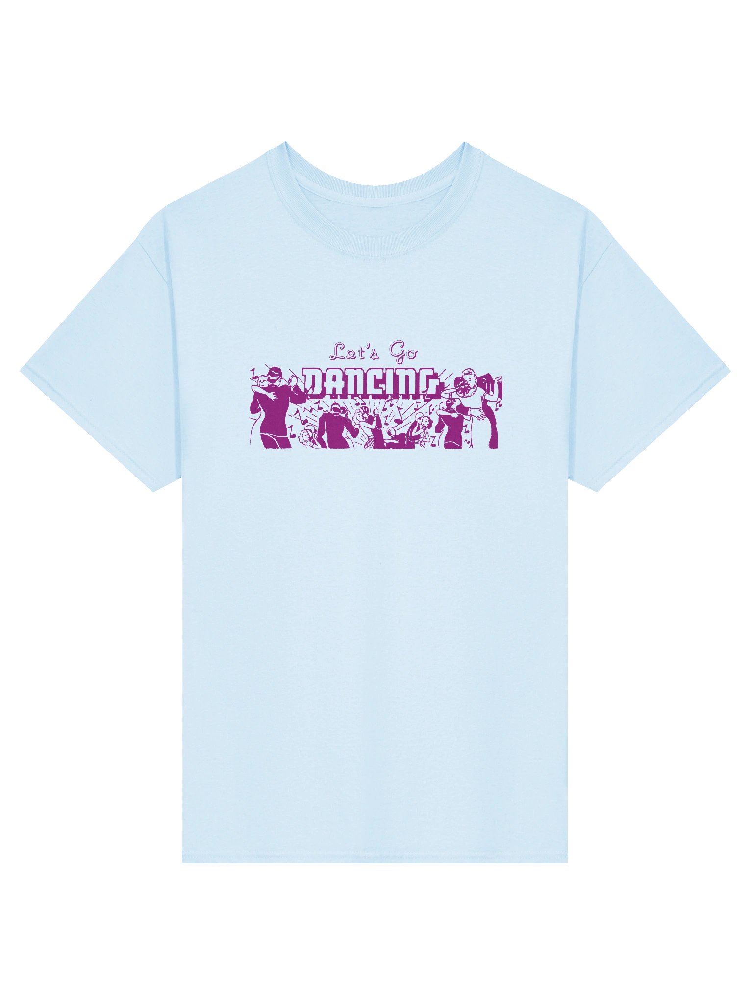 'Let's Go Dancing' T-Shirt — Light product image (1)
