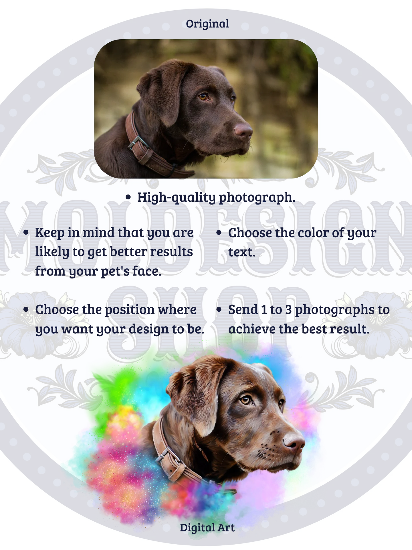 YOUR LABRADOR! / STAINLESS STEEL WATER BOTTLE WITH PERSONALIZED NAME product image (6)