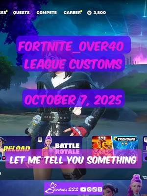 Highlights from Fortnite_over40 (F40) Customs held on Tuesday, October 7, 2025 Games streamed at https://www.twitch.tv/santoki222 Join us at Fortnite_over40 - https://www.reddit.com/r/Fortnite_Over40/ 00:36 - Game 1: Battle Royale - Solo - Build // Winner: mediocre_dad 06:30 - Game 2: Battle Royale - Solo - Zero Build // Winner: goofyllama81  10:57 - Game 3: Reload - Solo - Build // Winner: ballcoach30  15:17 - Game 4: Reload - Solo - Zero Build // Winner: haytil  18:51 - Game 5: Battle Royale - Duos (FILL) - Zero Build // Winners: wigflip 710 & haytil #fortnite  #genxgamer #millennialgamer   #gamermom  #gamergirl  #momgamer  #girlgamer  #smallstreamer  #twitch  #santoki222  #fortnitegameplay  #fortnitebuild #fortnitezerobuild  #fortnitereload  #twitchstreamer  #fortniteclips  #fortnitemontage  #twitchclips  #reloadgameplay  #battleroyalegameplay  #fortniteover40 #f40league