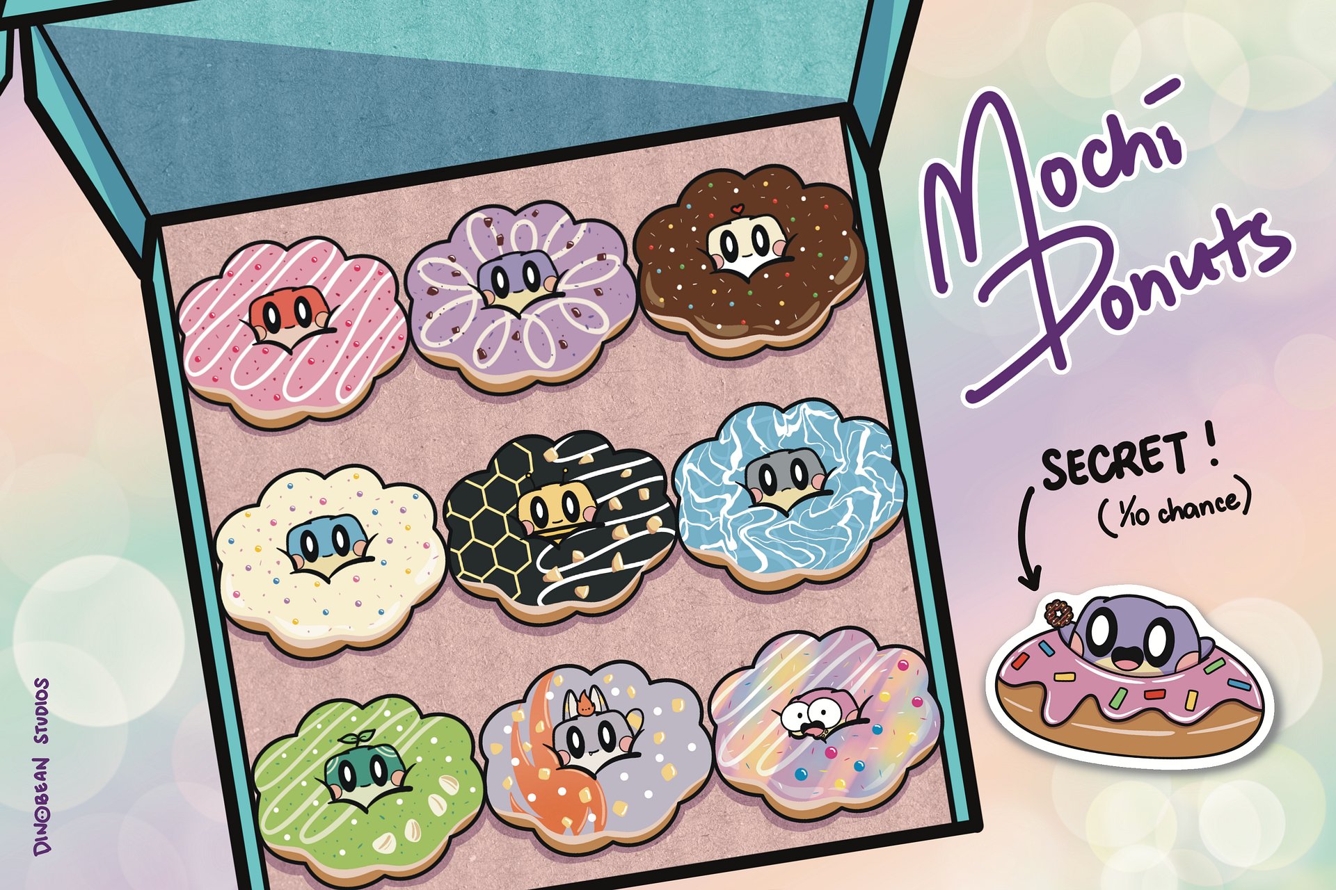 Mochi Donut Bundle Sticker Set product image (3)
