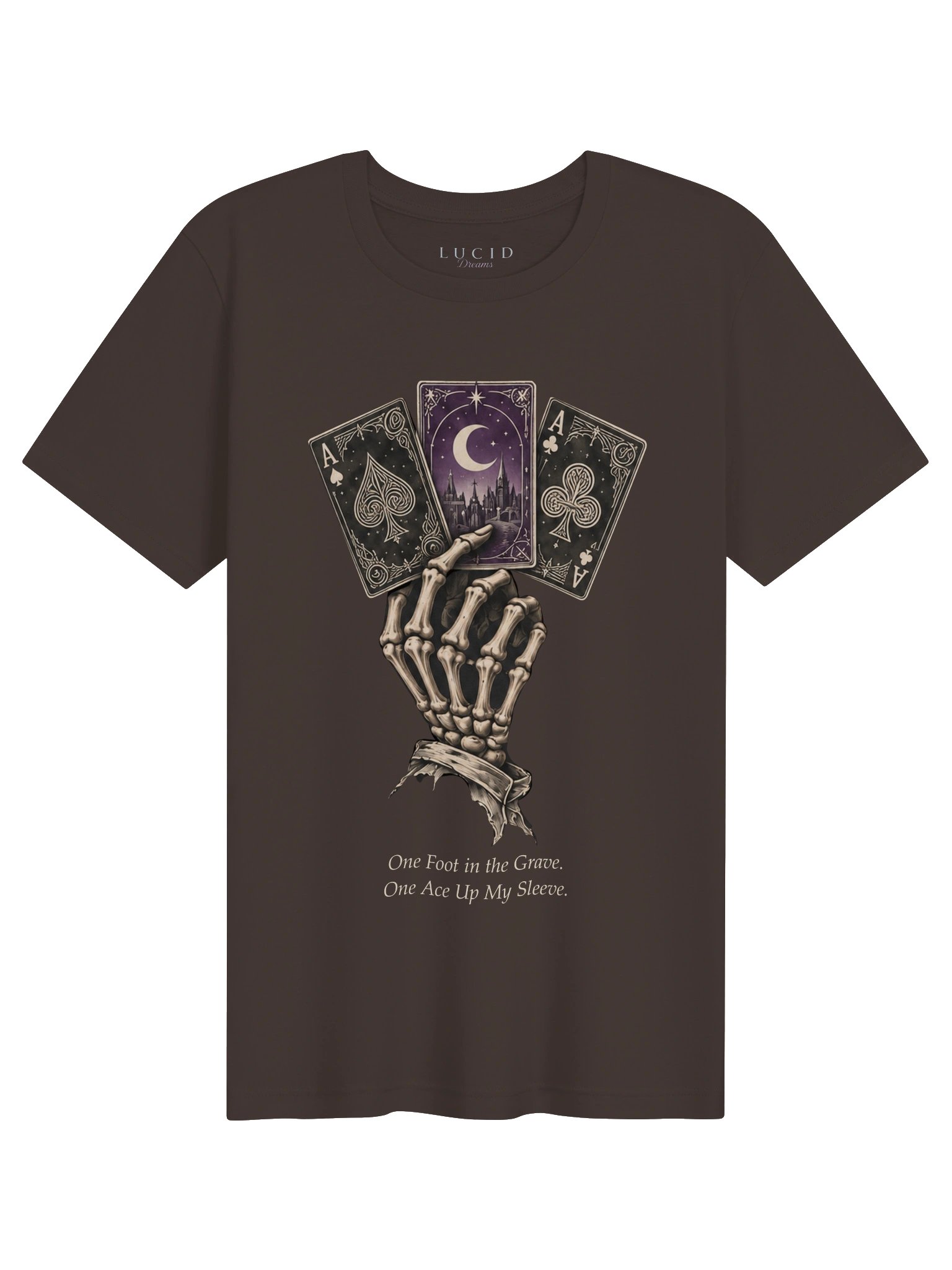 One Ace Up My Sleeve — Skeleton Hand T-Shirt product image (1)