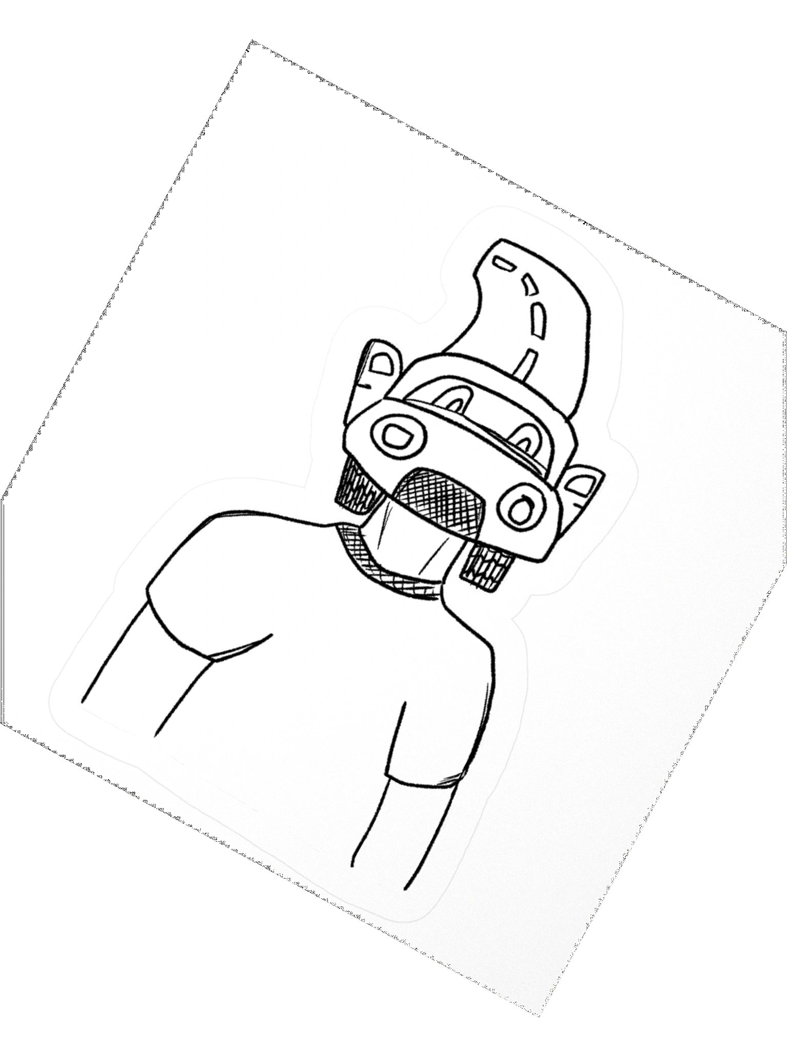 Car Head Sticker (Sabre.Plus Exclusive) product image (2)