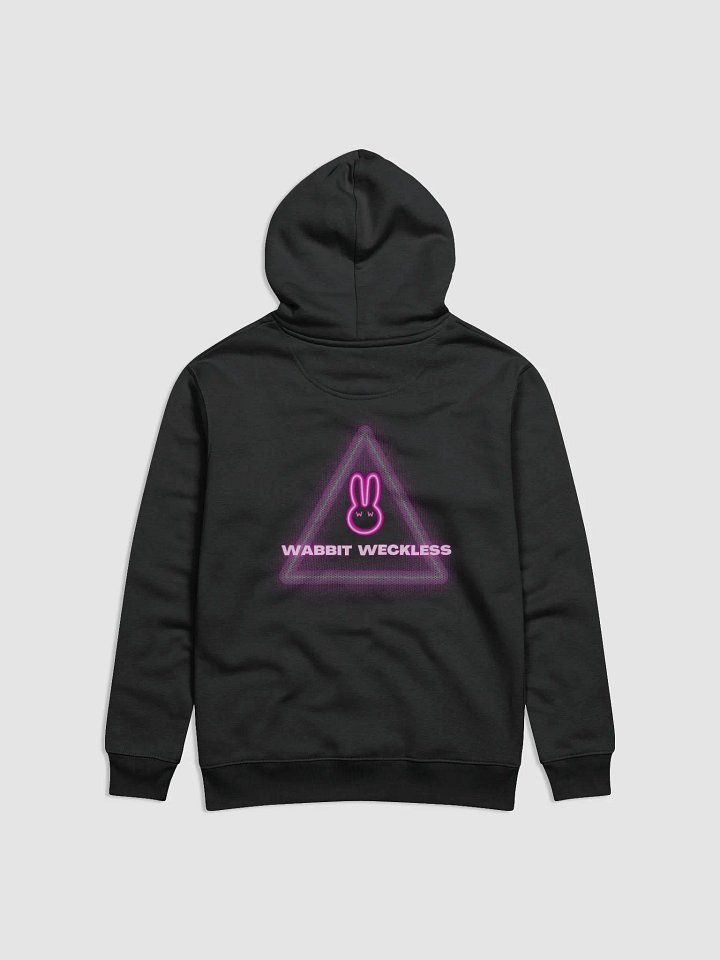 Stanley/Stella Unisex Essential Eco Hoodie- Wabbit Logo Purple product image (2)
