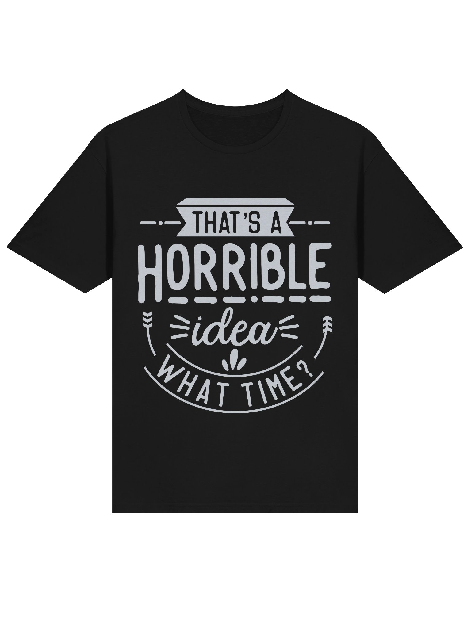 Playful Banner Text Unisex T-Shirt product image (3)