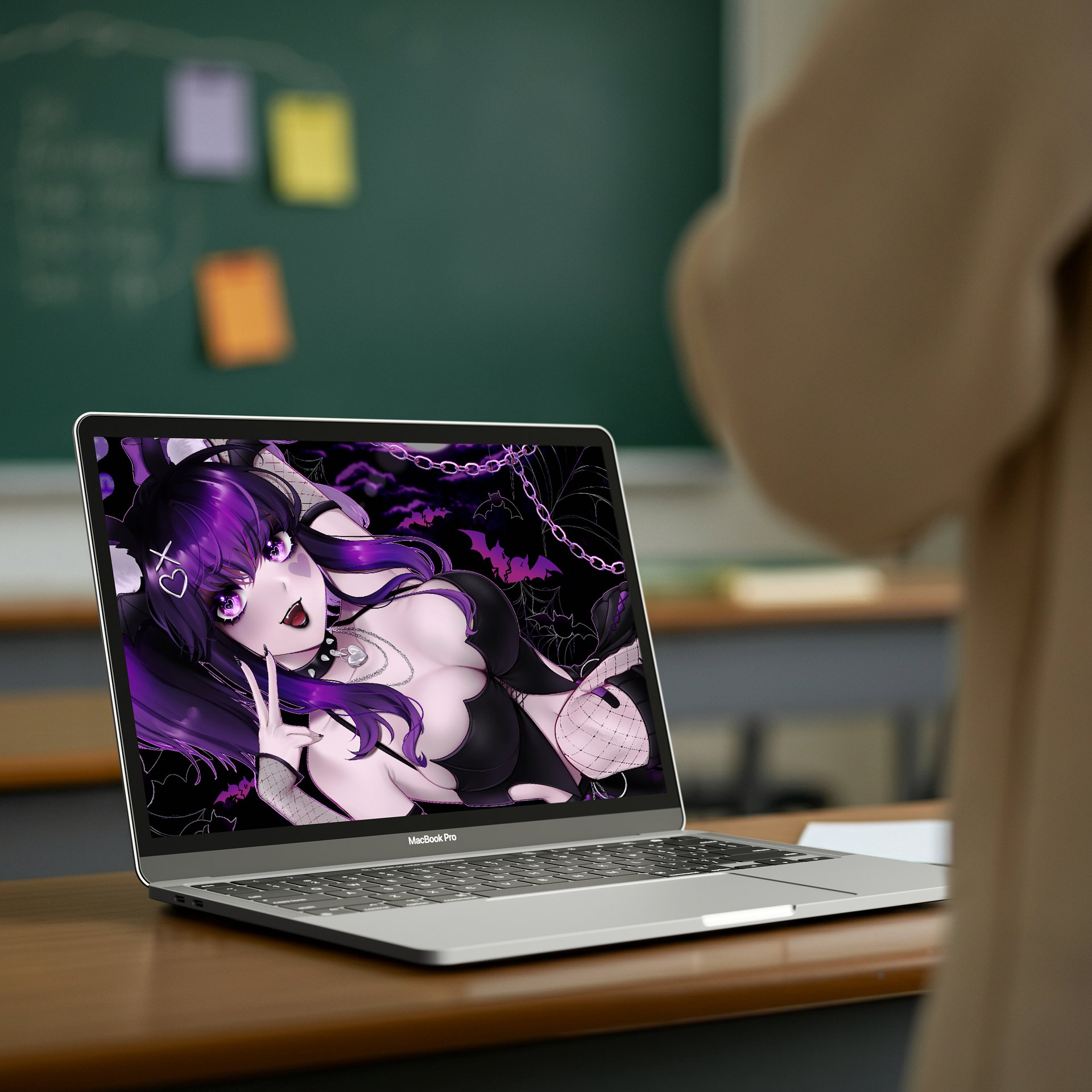 ShyHexed Gothic Wings Desktop Art product image (2)