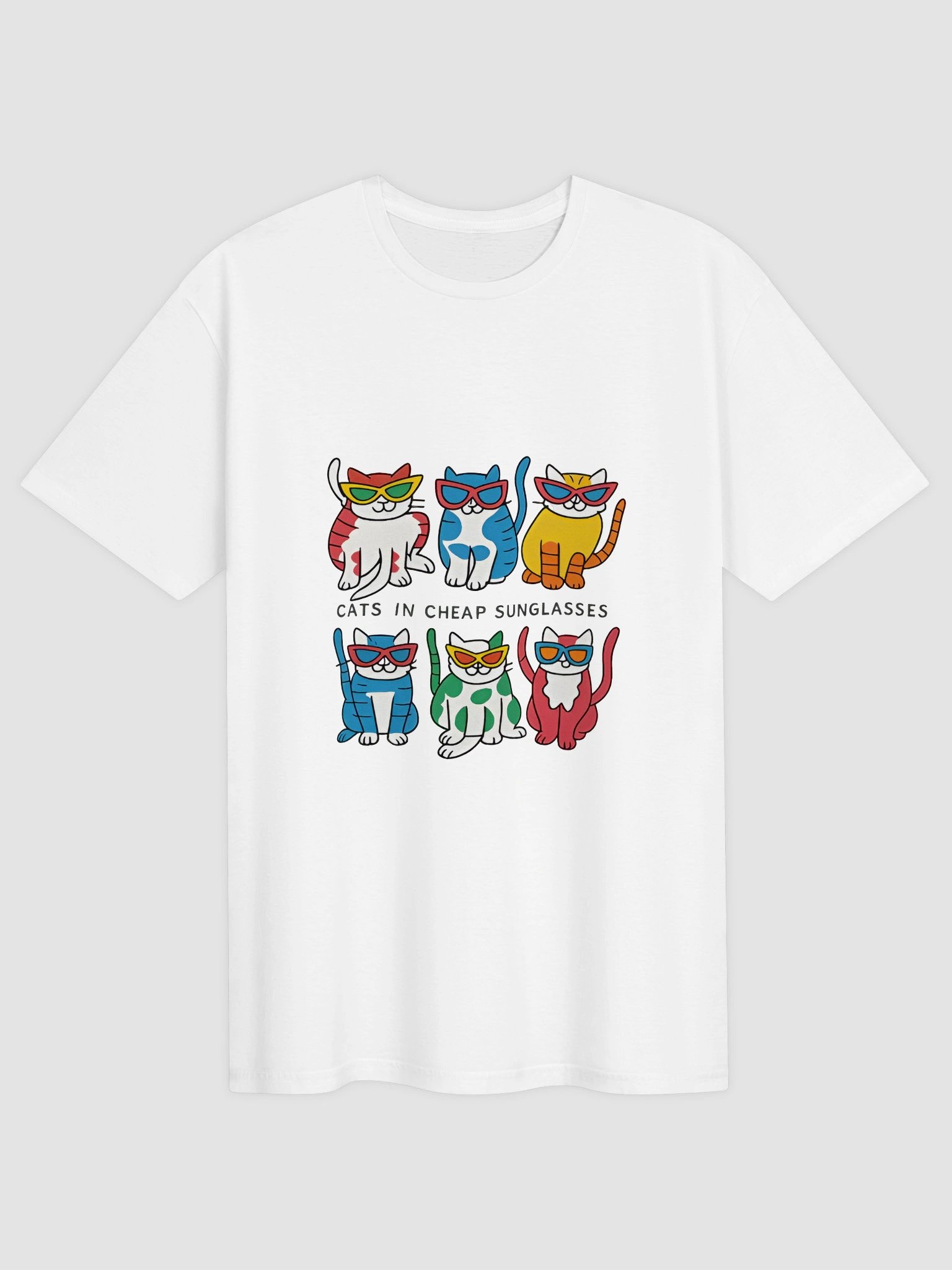 Cats In Cheap Sunglasses Shirt product image (1)