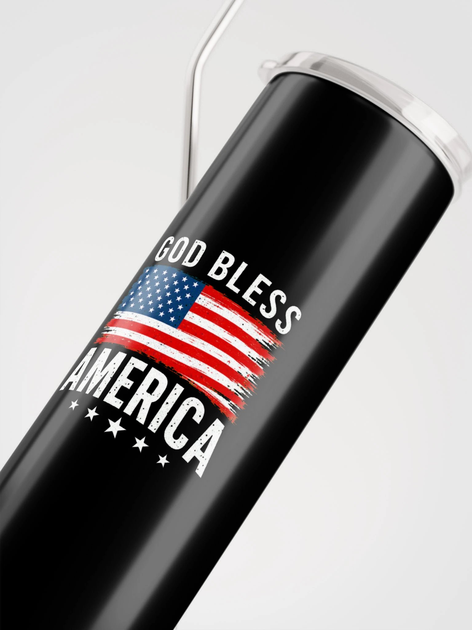 USA Collection God Bless America Tumbler with Straw product image (5)