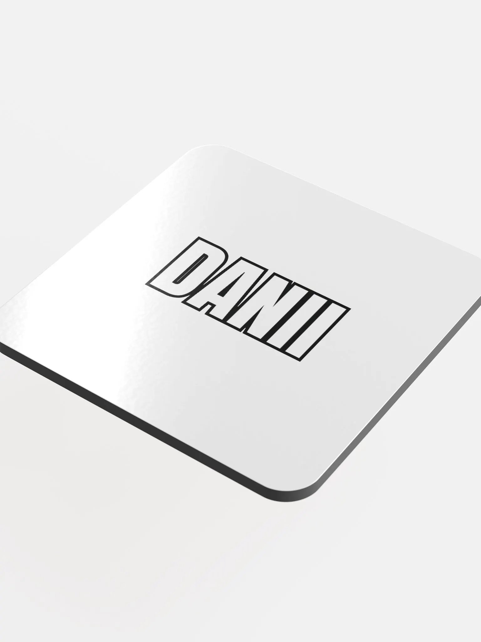 DANII WHITE BLACK COASTER product image (4)