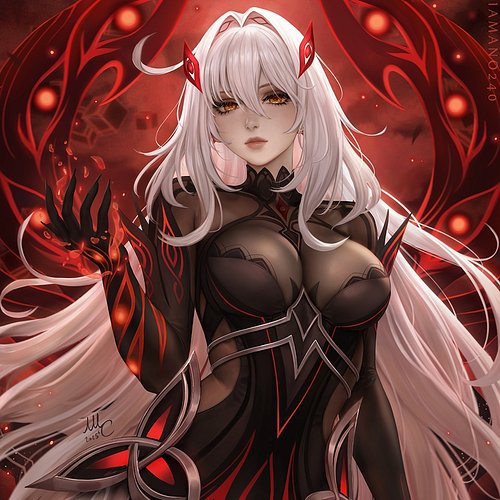 After finishing the latest Genshin archon quest, I felt like updating my Ronova artwork to her new in-game design.
.
#ronova ...