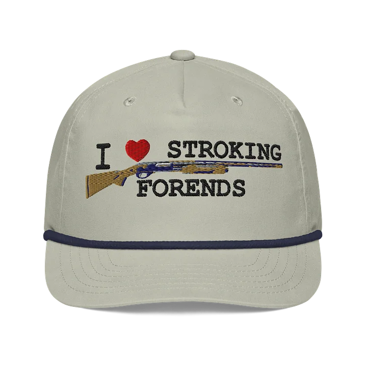 I Heart Stroking Forends Tan Rope Hat product image (1)