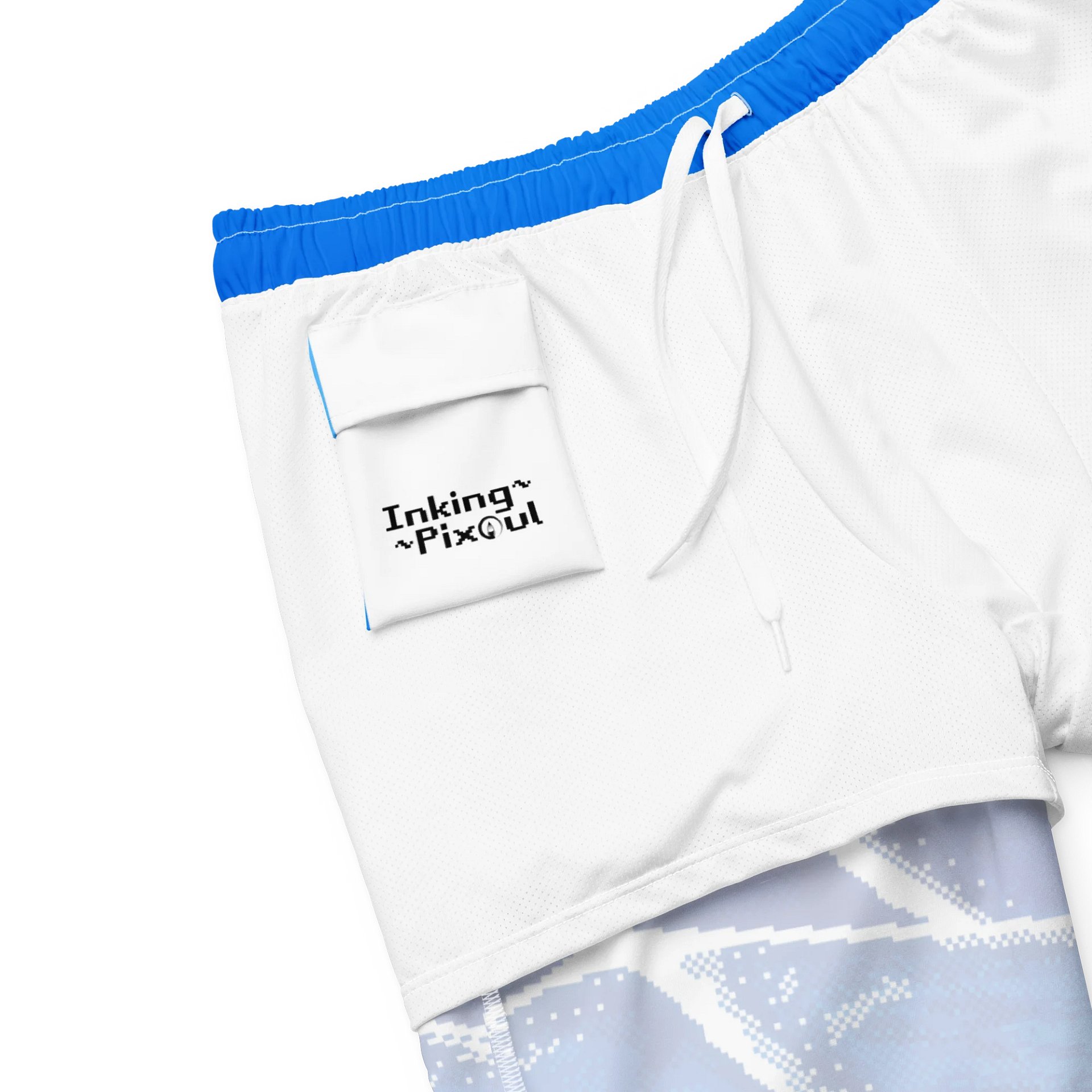 Pixel Ocean Swim Trunks product image (6)