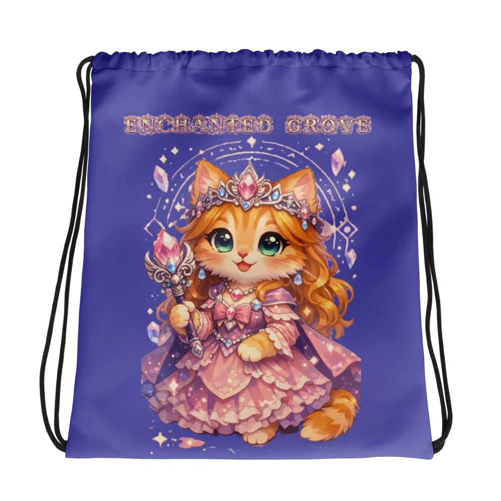 Kingdom Princess Drawstring Backpack product image (1)