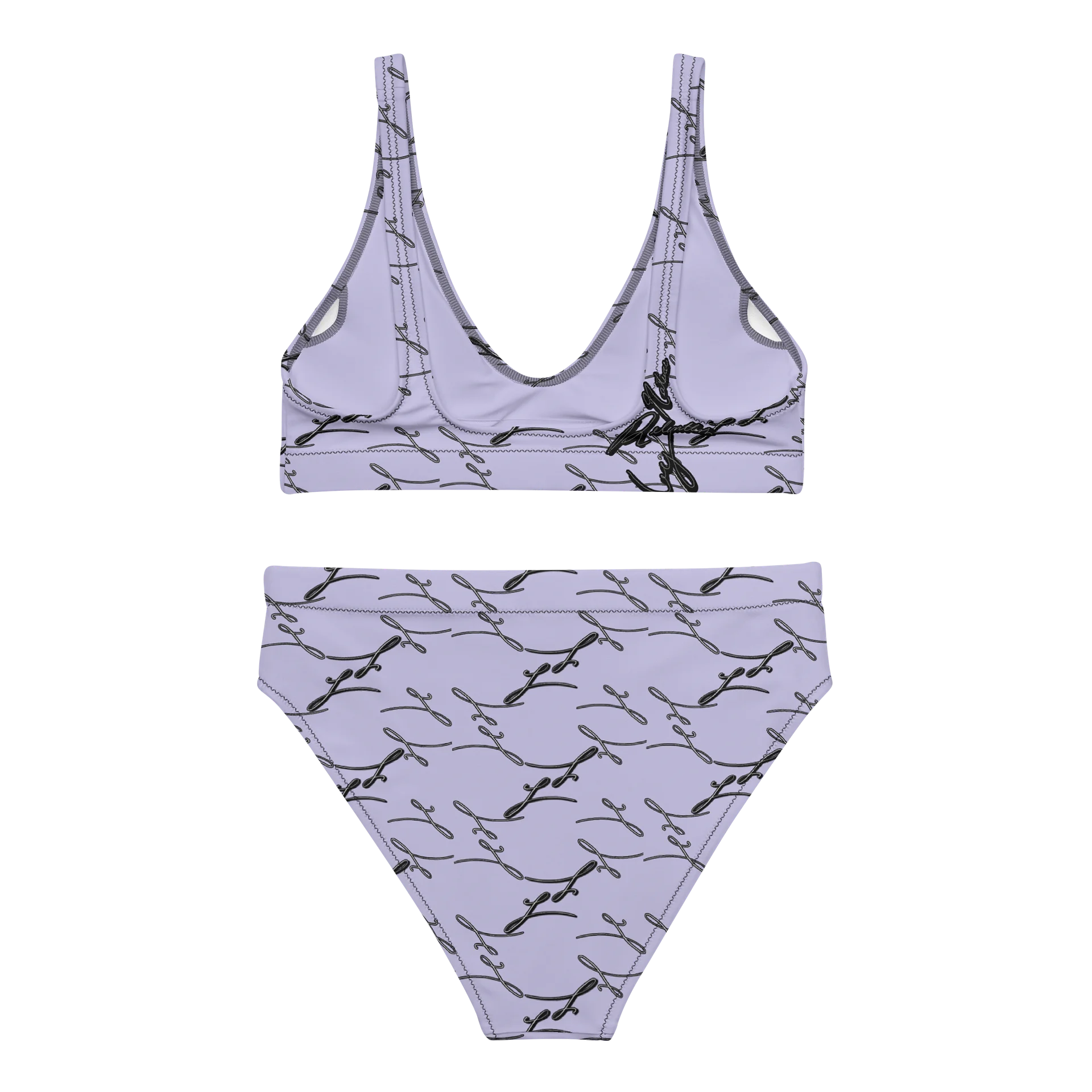 Blush Haze High-Waisted Bikini product image (3)