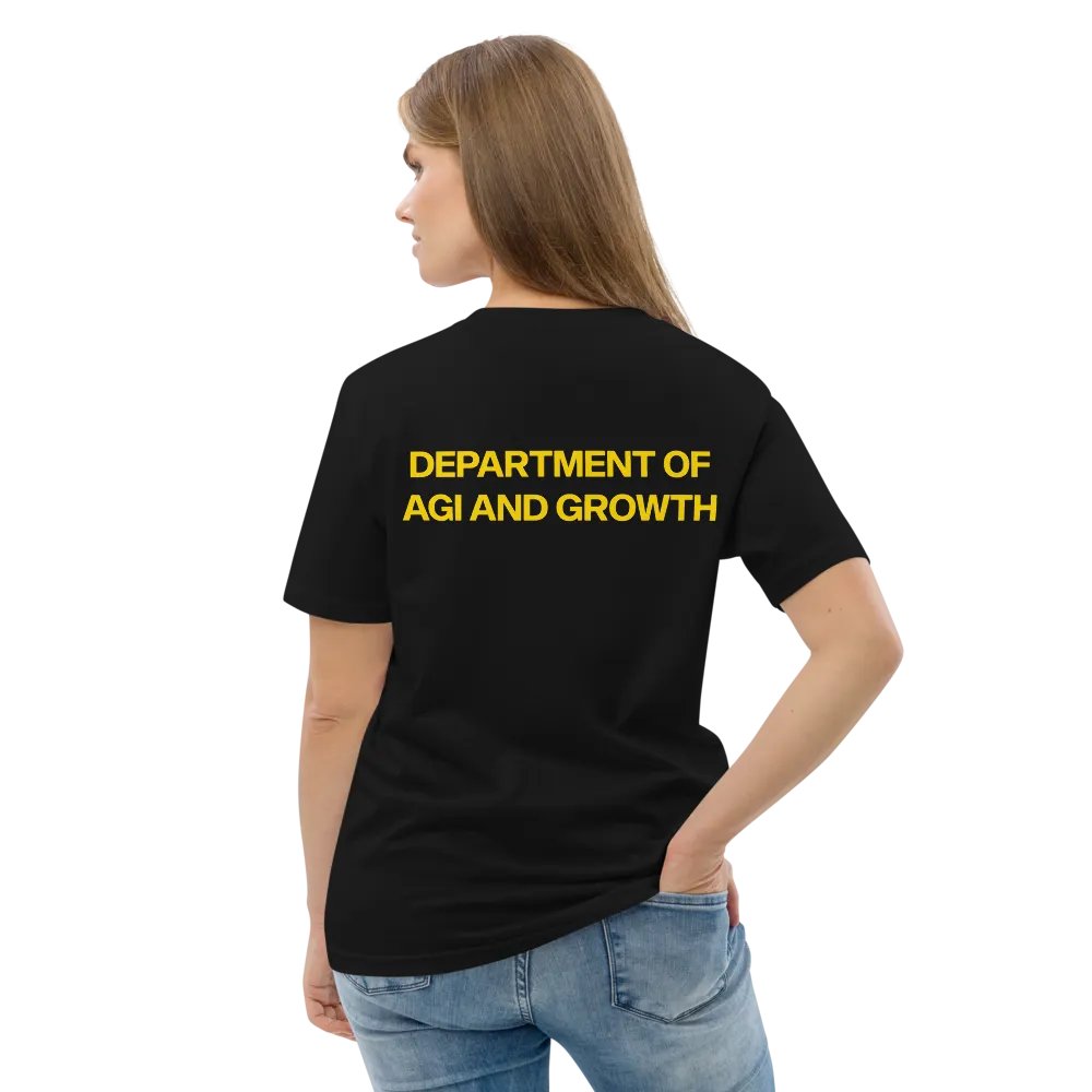 department of agi and growth t-shirt - 100% organic cotton product image (9)