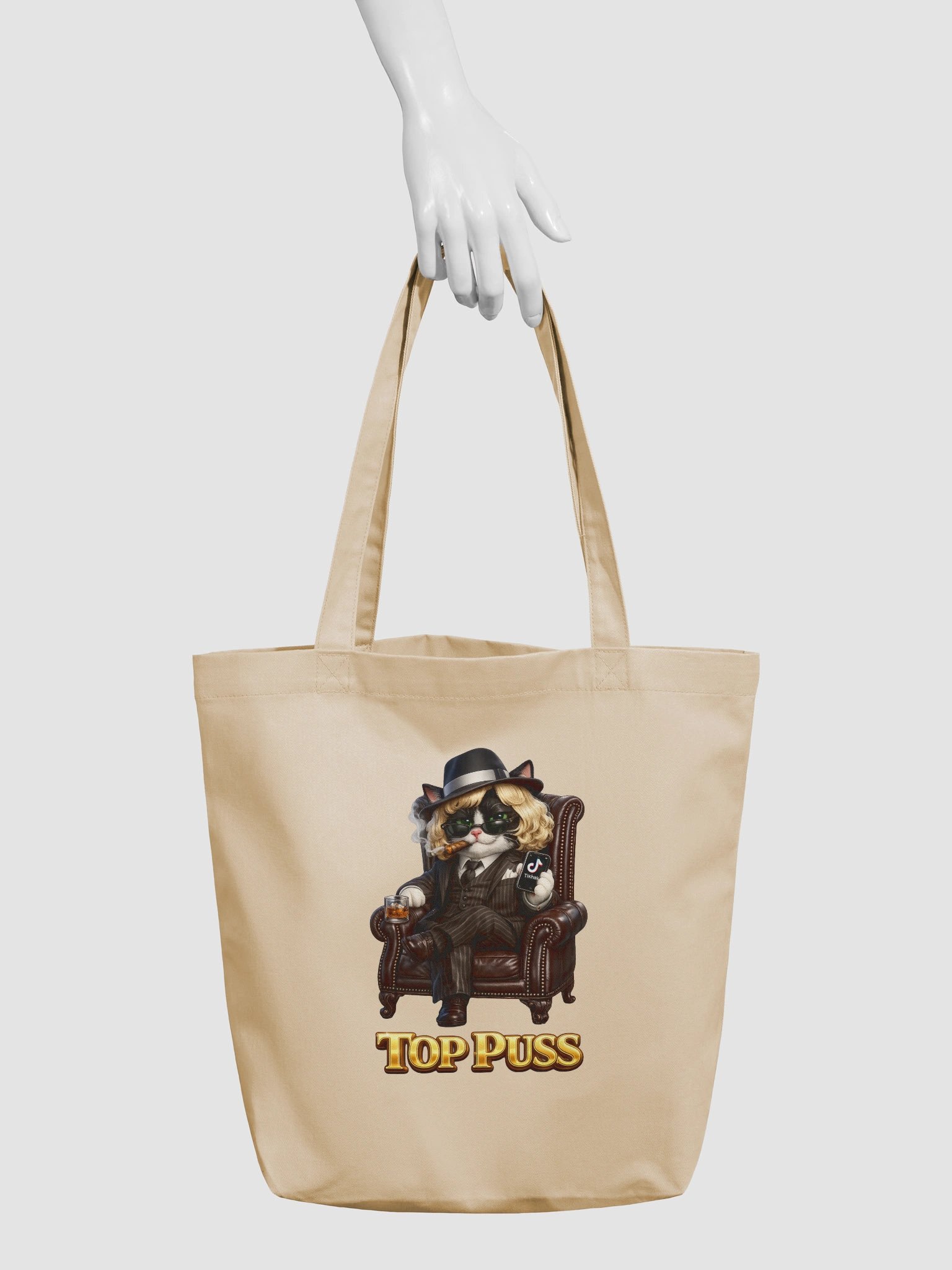 ''Top Puss'' Econscious Organic Cotton Tote product image (4)