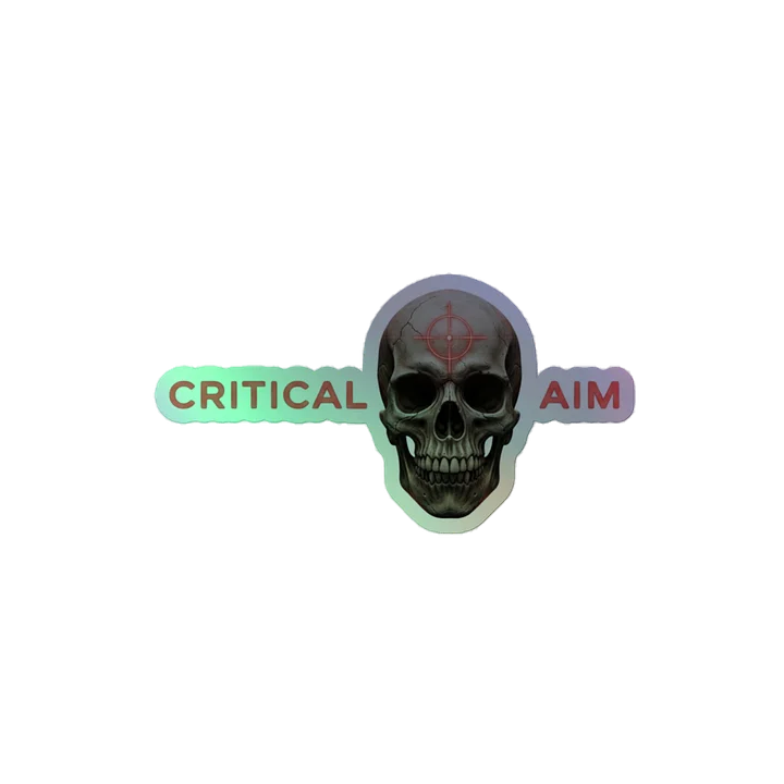 Holographic Sticker W/ Name product image (2)