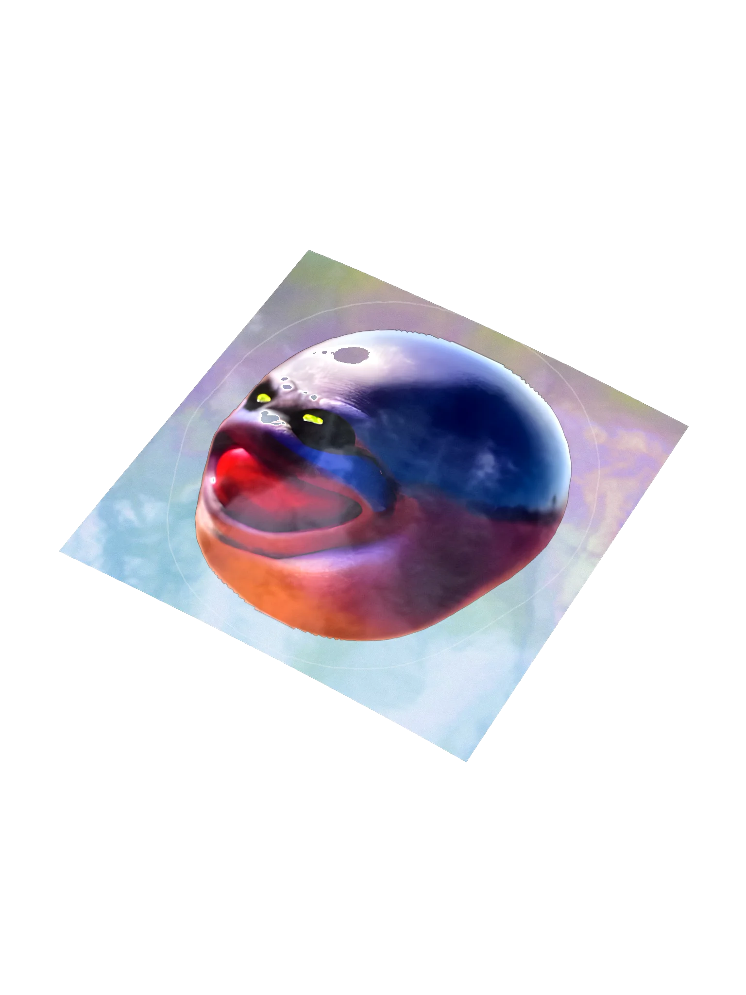 Fred Holographic Sticker product image (7)