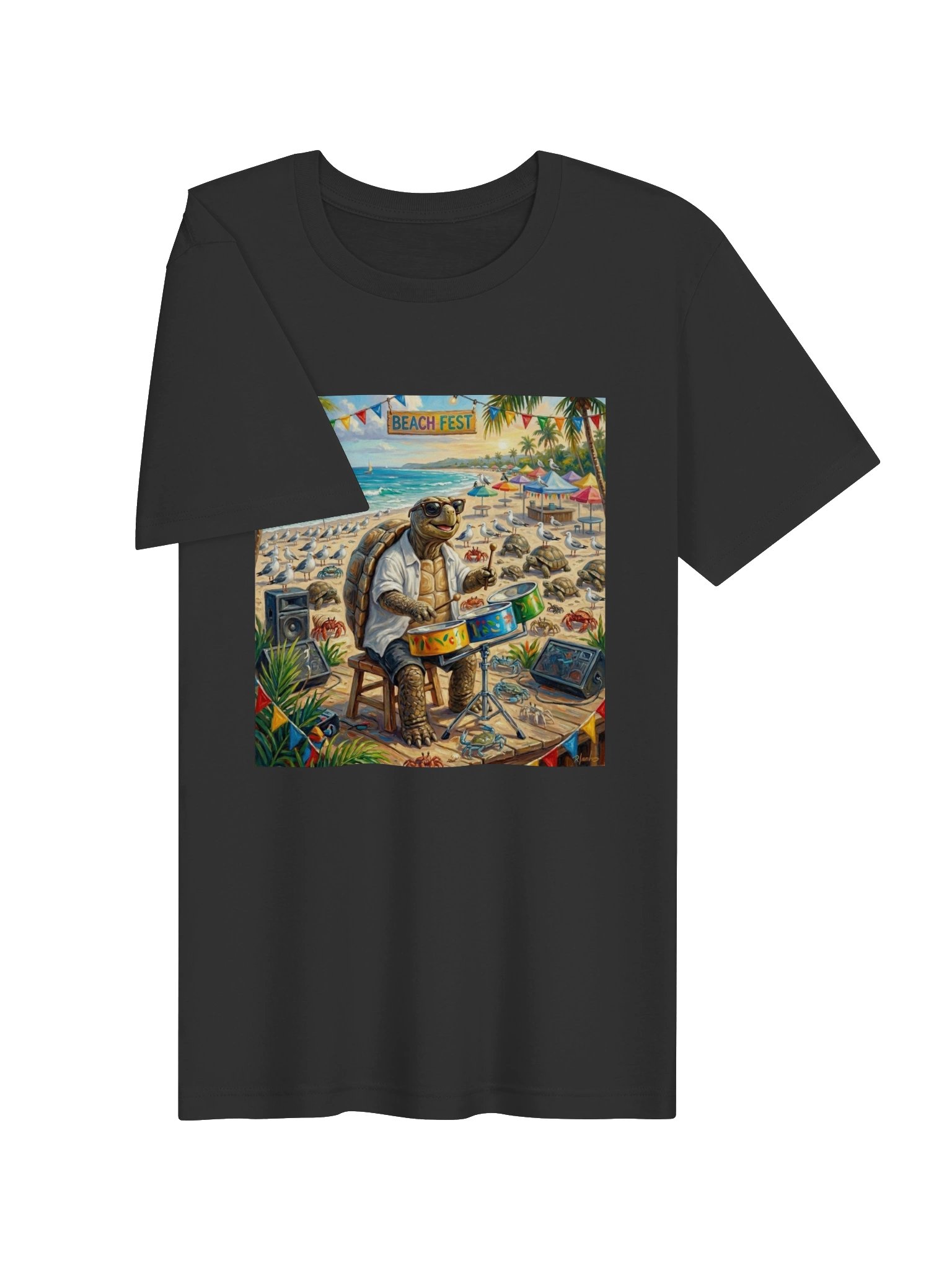 Coastal Essentials | Steel Drum Tortoise product image (3)
