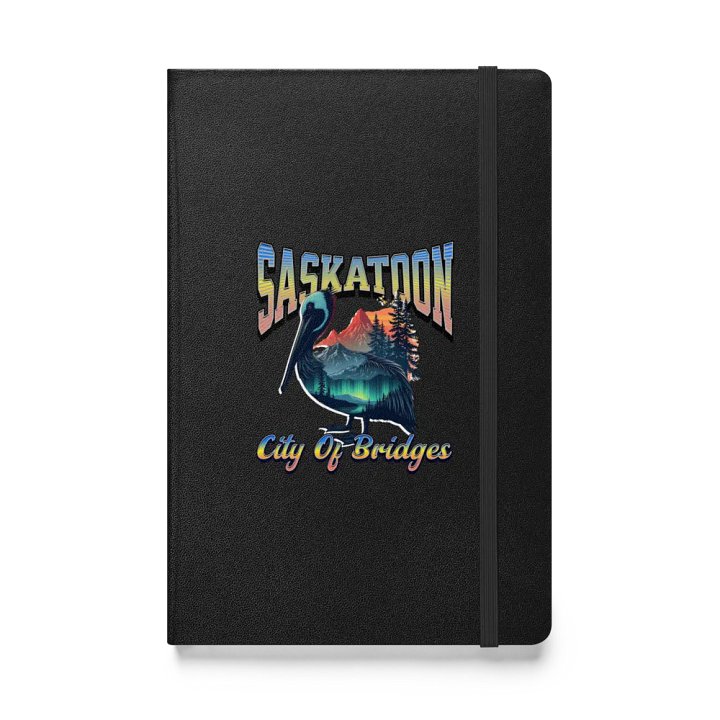 Saskatoon City Of Bridges Pelican Hardcover Journal product image (1)
