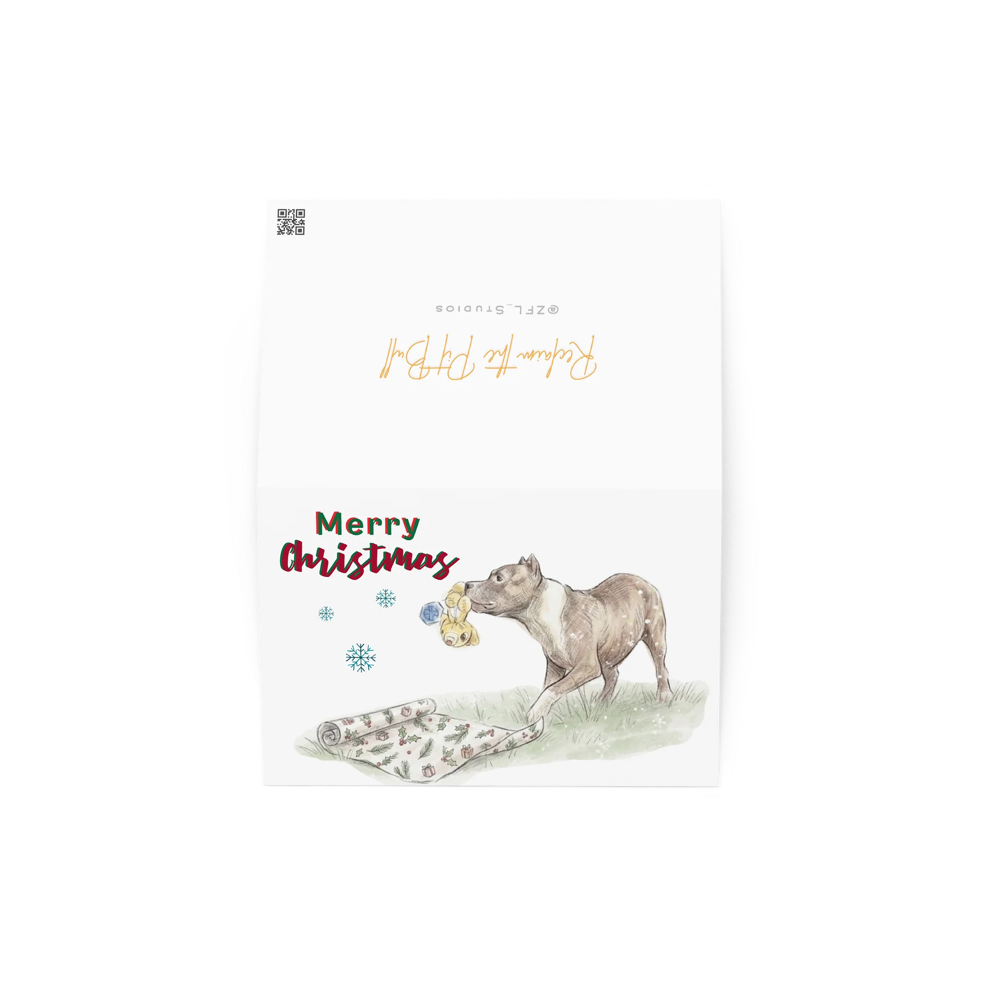 Pit Bull Christmas Cards product image (4)