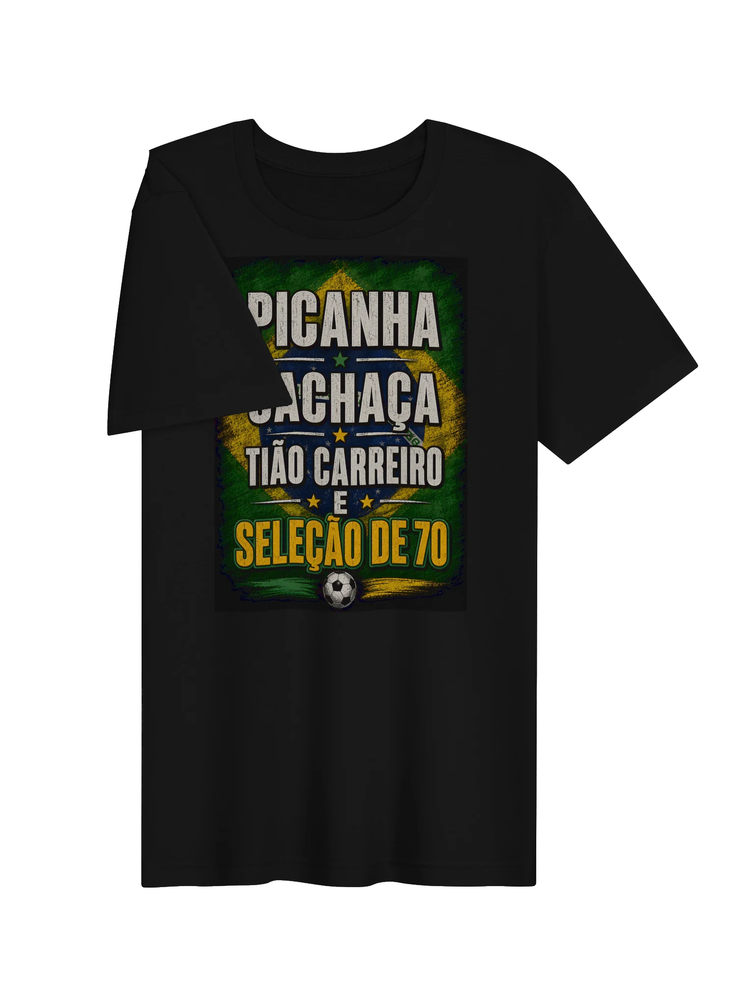 Picanha, Cachaça & Seleção 70 Brazil Football Tee product image (3)