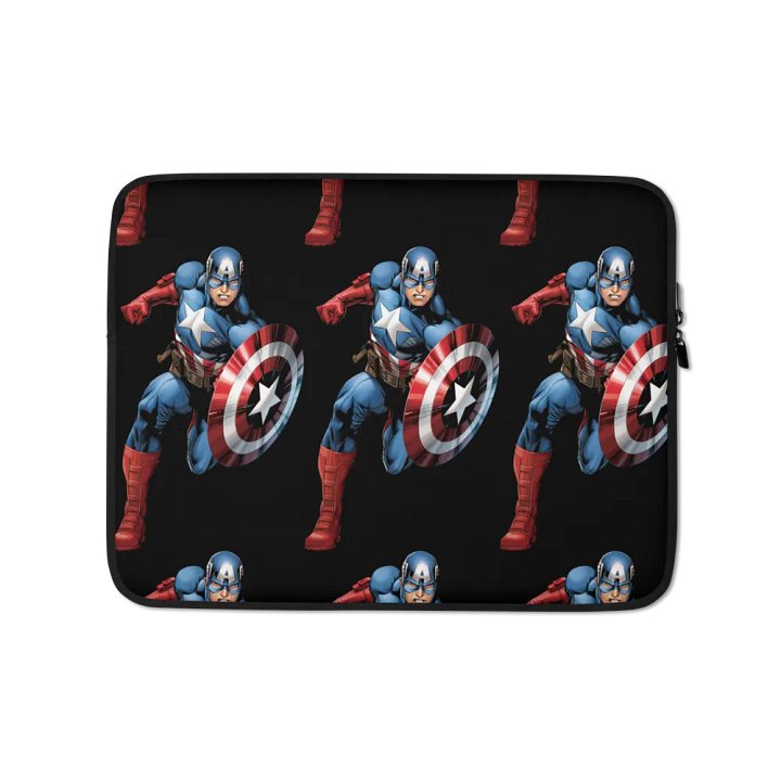 Avenger Captain America Star-Spangled Guardian Laptop Sleeve product image (1)