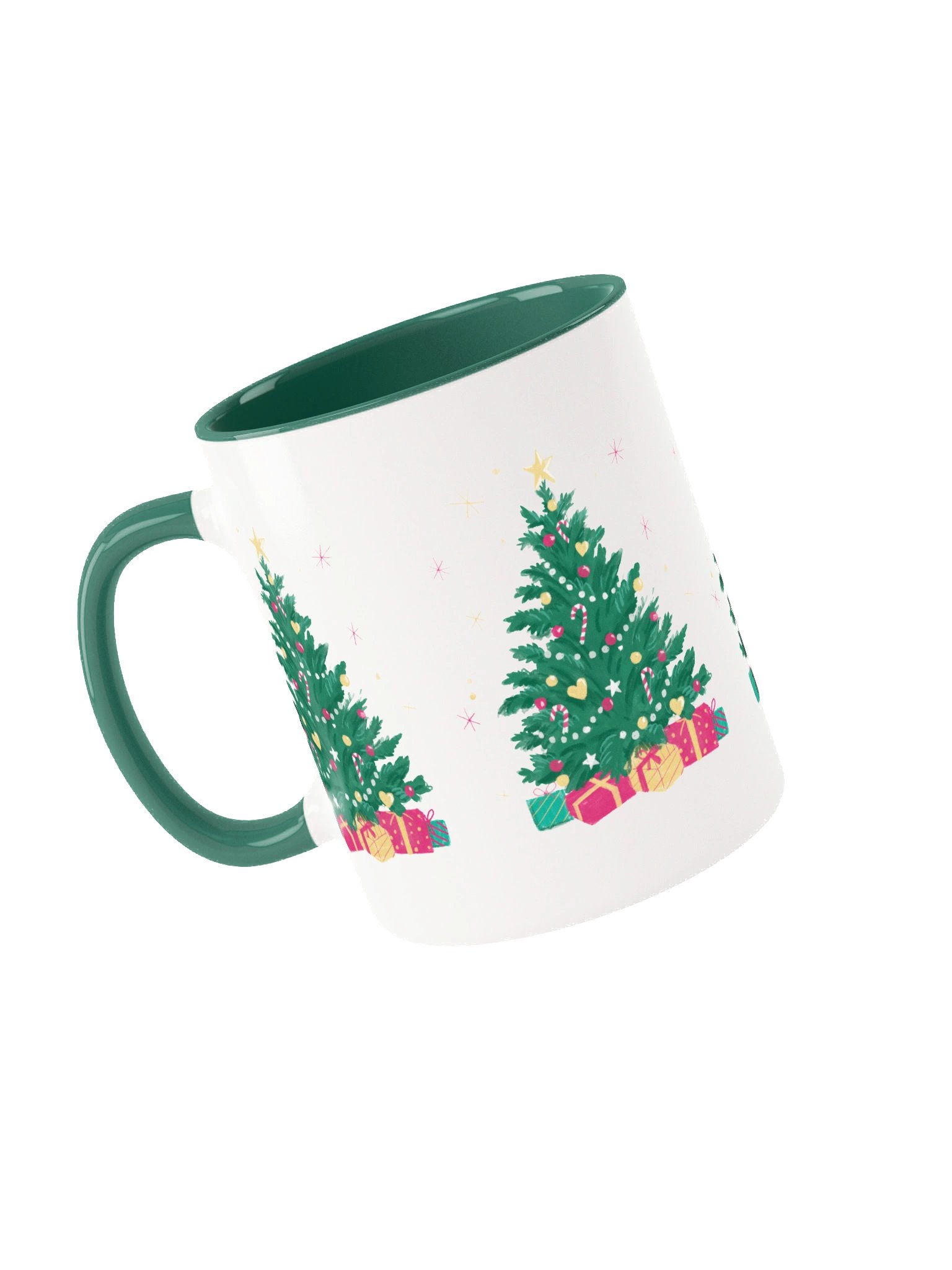 Festive Trees Ceramic Mug product image (3)