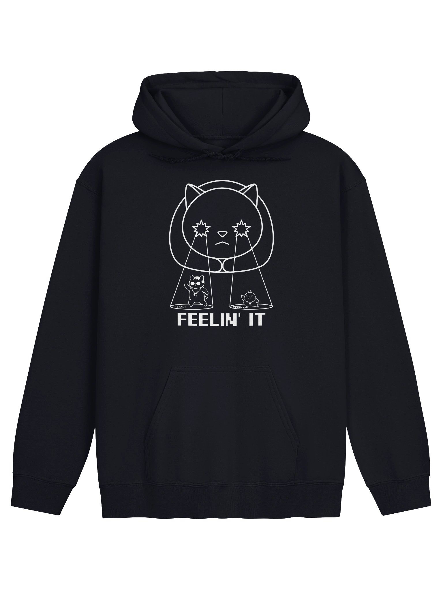 Goromi the Cat (Surreally Spotlighted Dancing) - Unisex Adult Hoodie product image (1)