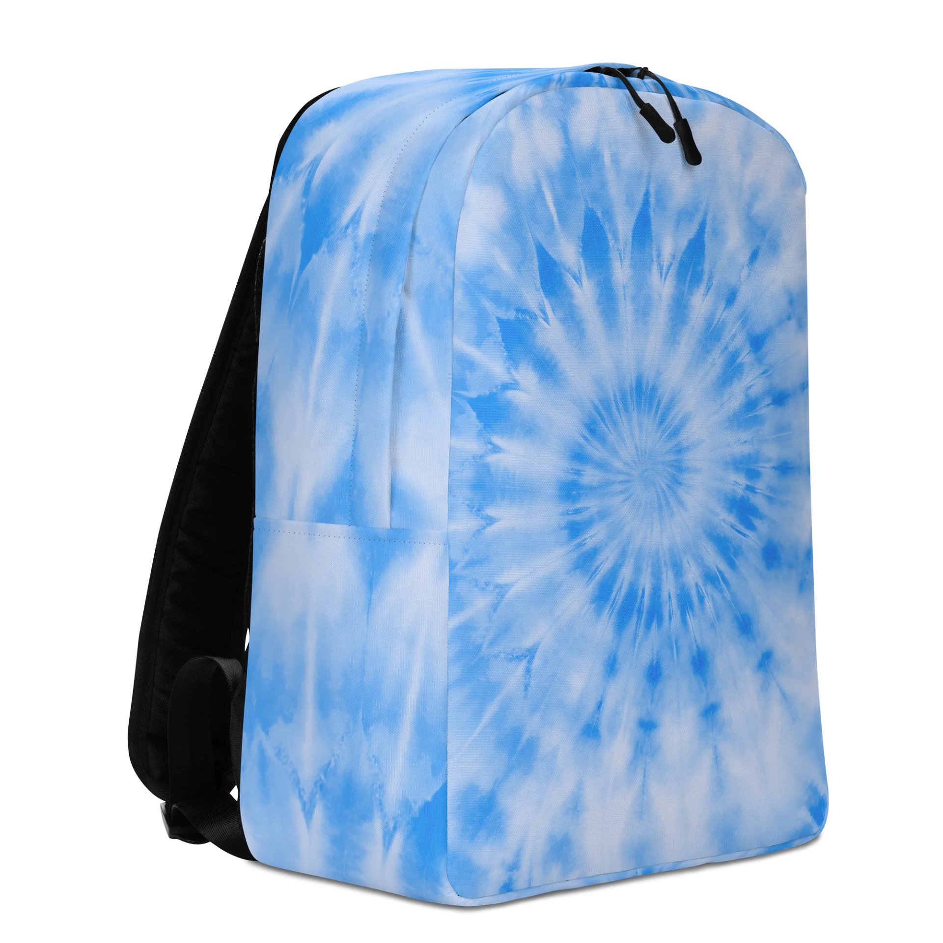 Radiant Celeste Blue Burst Tie-Dye Backpack product image (3)