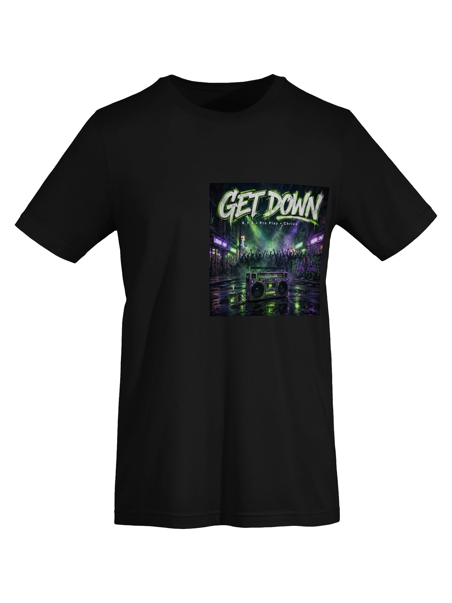 Prs Play - Get Down Cover Tee product image (5)
