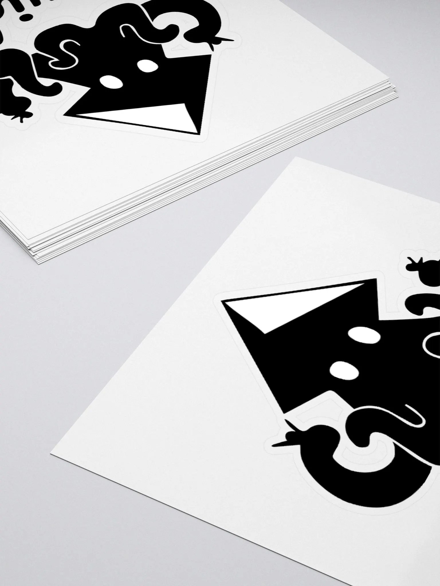 Squido Studio Black Logo Stickers product image (4)