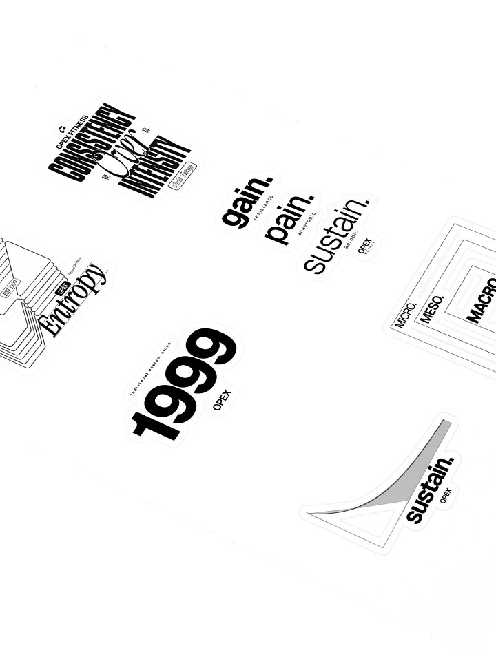 OPEX Sticker Pack. | Edition 01 product image (2)