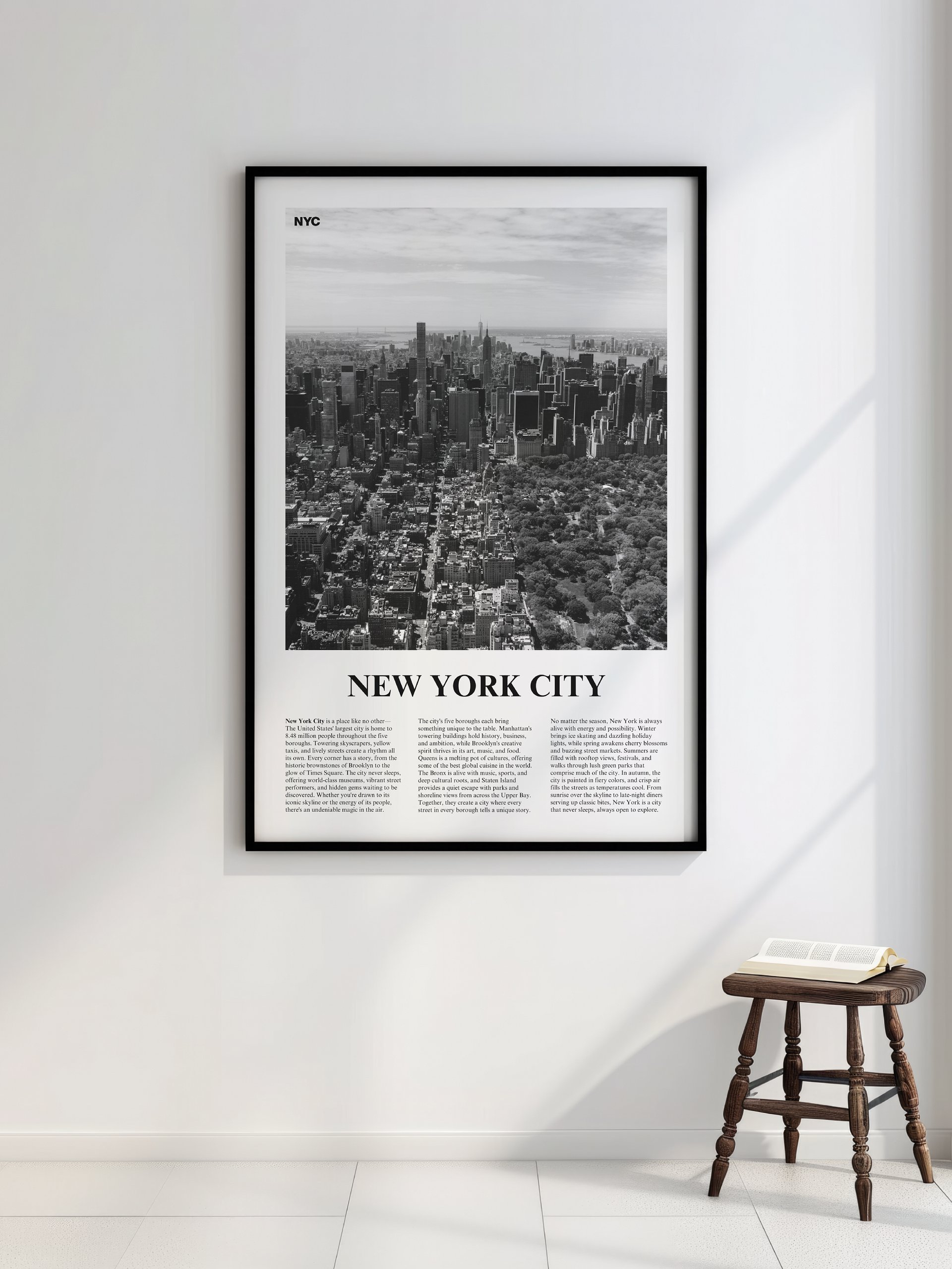 New York City 04 Newspaper Poster product image (2)