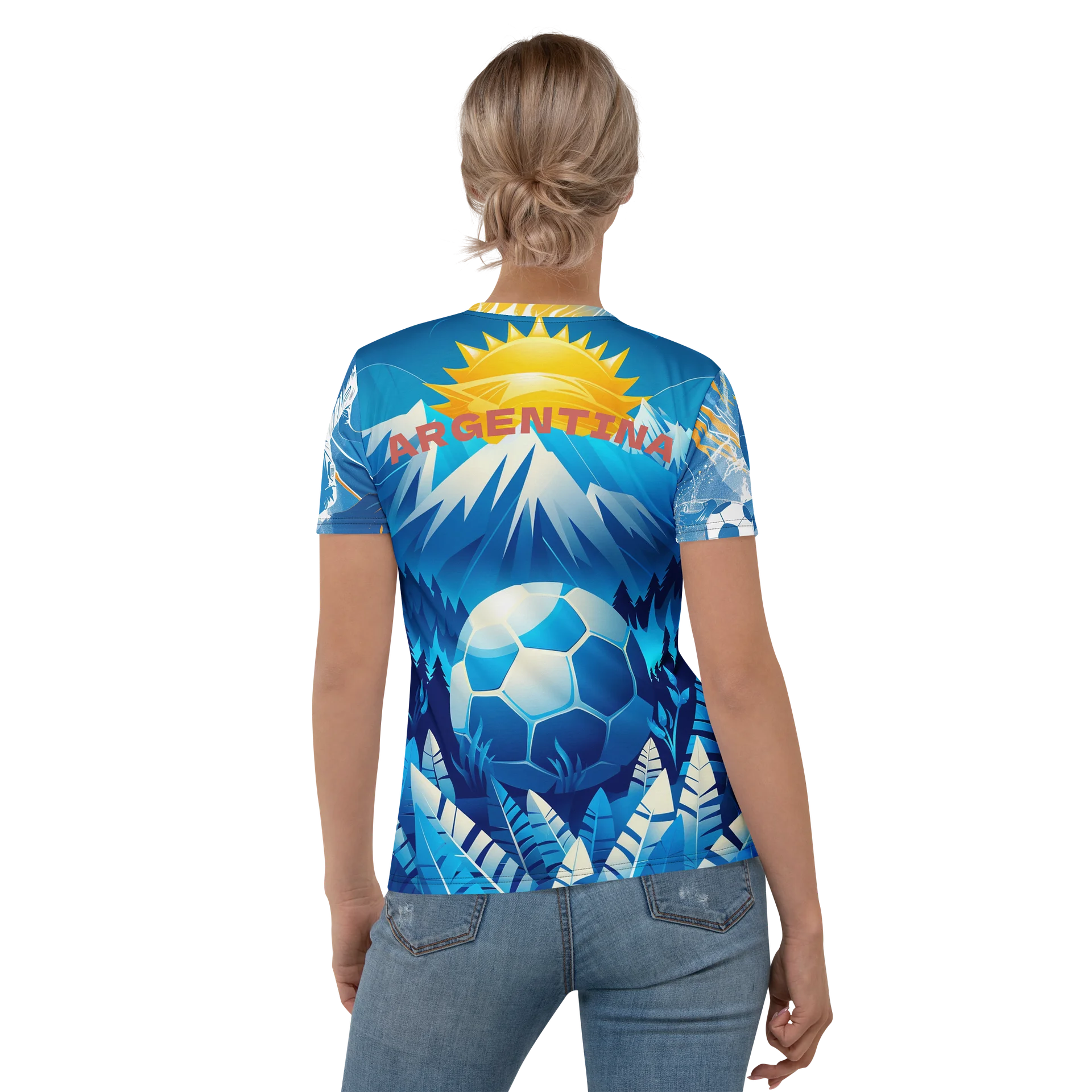 Argentina Fantasy Football Womens T shirt product image (5)