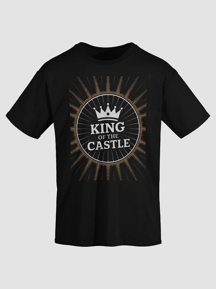 King of the Castle Father's Day T-Shirt – Crown Graphic Tee for Dad product image (3)