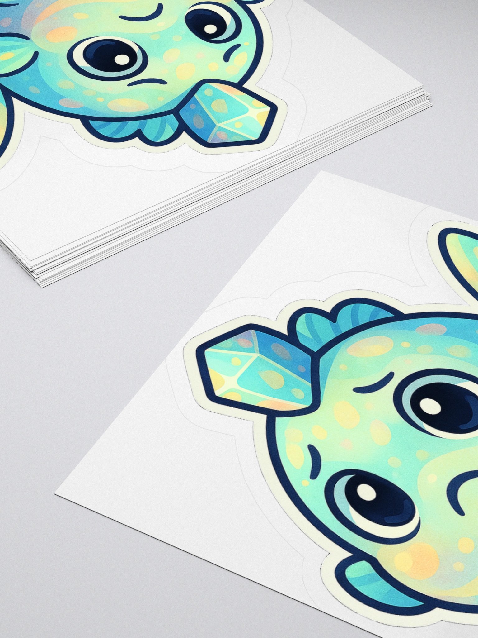 Opal (October) Fish Sticker product image (7)
