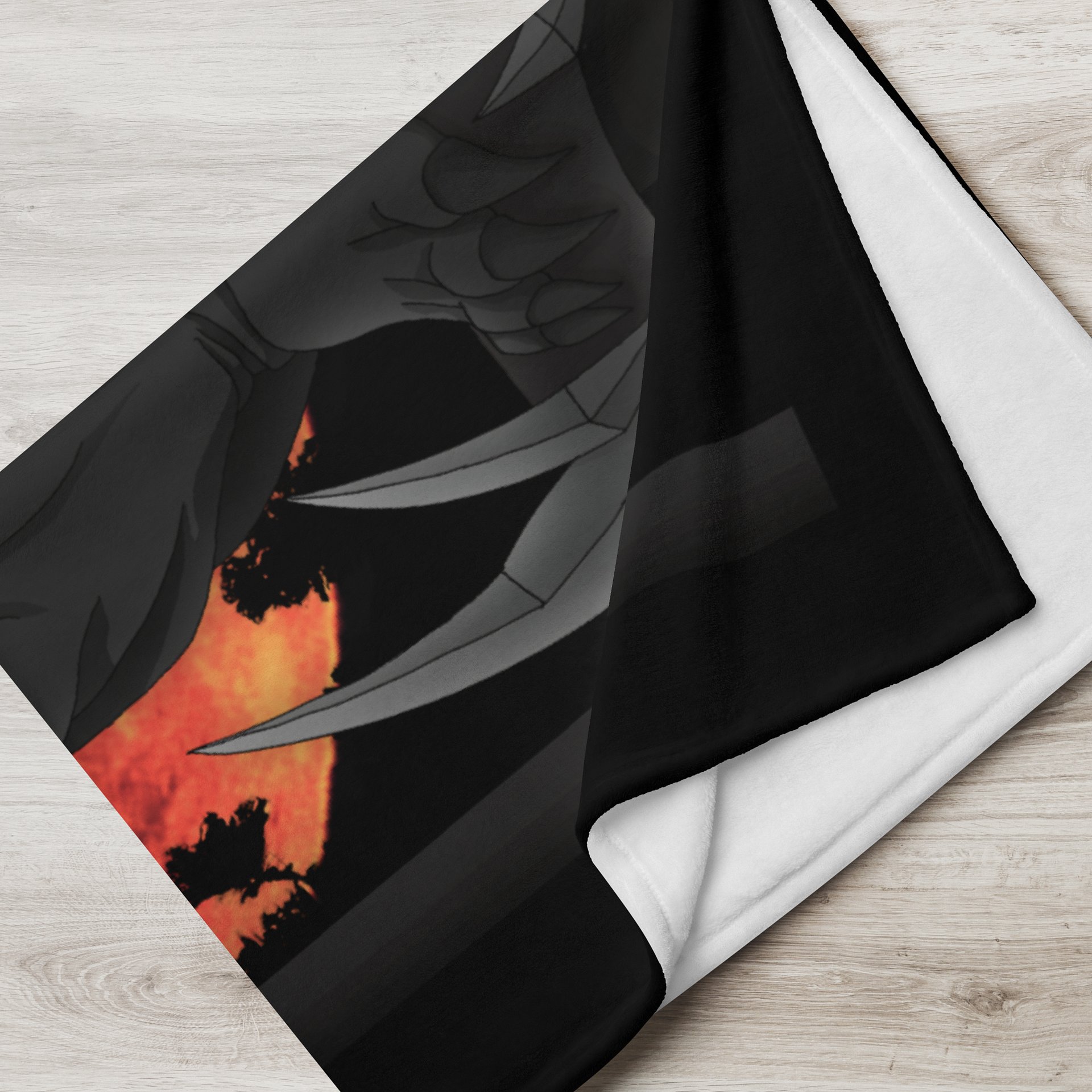 "Rebirth By Screams" Blanket product image (3)