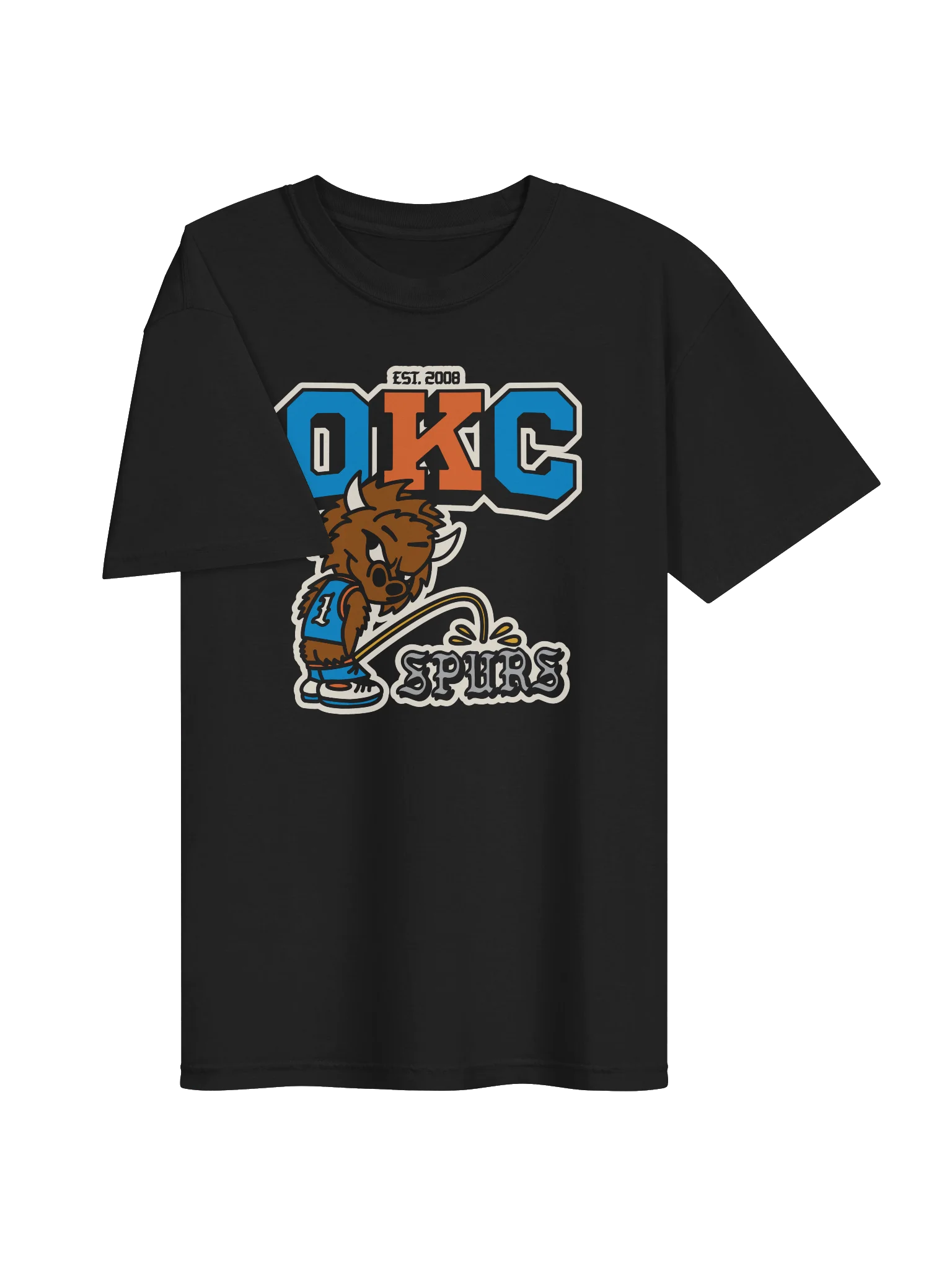 Take a Leak OKC vs. Spurs Tee product image (7)